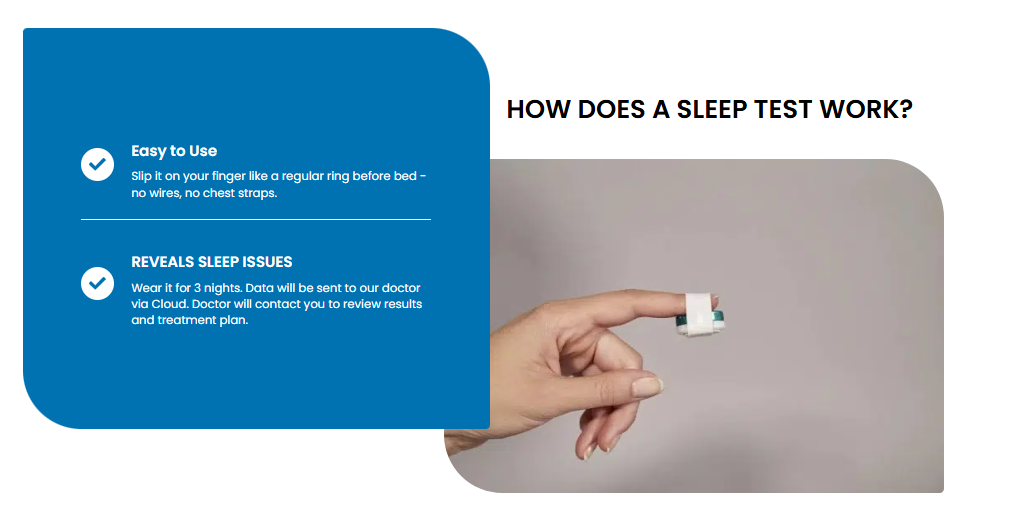 Home sleep test with SLIIIP